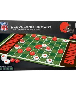 Cleveland Browns Checkers Set