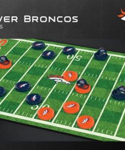 Denver Broncos Checkers Set