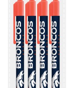 Denver Broncos 4 Pack Cool Color Pens