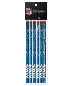 Detroit Lions 6 Pack Pencils