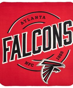 Atlanta Falcons 50 x 60 Campaign Fleece Throw Blanket