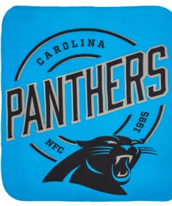 Carolina Panthers 50 x 60 Campaign Fleece Throw Blanket