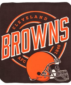 Cleveland Browns 50 x 60 Campaign Fleece Throw Blanket