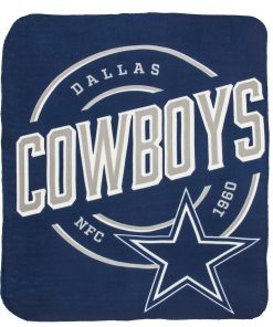 Dallas Cowboys 50 x 60 Campaign Fleece Throw Blanket