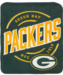 Green Bay Packers 50 x 60 Campaign Fleece Throw Blanket