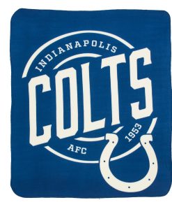 Indianapolis Colts 50 x 60 Campaign Fleece Throw Blanket
