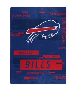 Buffalo Bills 60 x 80 Digitize Royal Plush Blanket