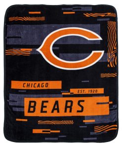 Chicago Bears 60 x 80 Digitize Royal Plush Blanket
