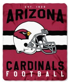 Arizona Cardinals 50 x 60 Singular Fleece Throw Blanket