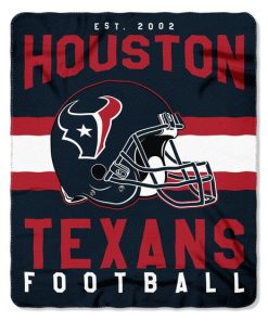 Houston Texans 50 x 60 Singular Fleece Throw Blanket