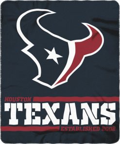 Houston Texans 50 x 60 Split Wide Fleece Throw Blanket
