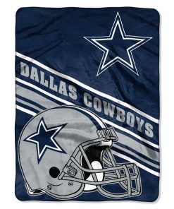 Dallas Cowboys 60 x 80 Slant Royal Plush Blanket