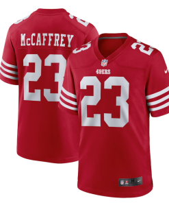 49ers McCaffrey Nike Adult Player Jersey