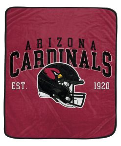 Arizona Cardinals 50 x 60 Vintage Arch Block Blanket
