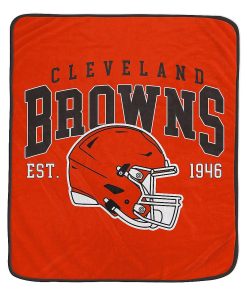 Cleveland Browns 50 x 60 Vintage Arch Block Blanket