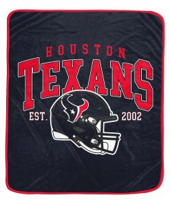 Houston Texans 50 x 60 Vintage Arch Block Blanket