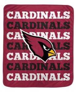 Arizona Cardinals 60 x 70 Repeat Refresh Premium Plush Throw Blanket