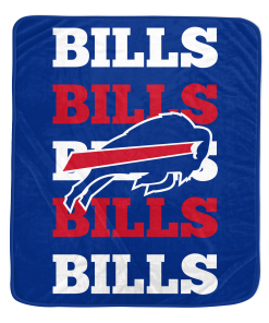 Buffalo Bills 60 x 70 Repeat Refresh Premium Plush Throw Blanket