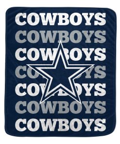 Dallas Cowboys 60 x 70 Repeat Refresh Premium Plush Throw Blanket