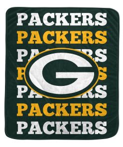 Green Bay Packers 60 x 70 Repeat Refresh Premium Plush Throw Blanket