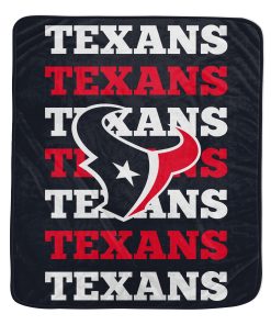 Houston Texans 60 x 70 Repeat Refresh Premium Plush Throw Blanket