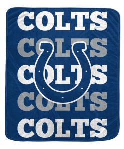 Indianapolis Colts 60 x 70 Repeat Refresh Premium Plush Throw Blanket