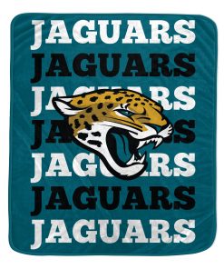 Jacksonville Jaguars 60 x 70 Repeat Refresh Premium Plush Throw Blanket