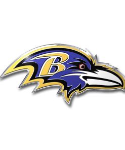 Baltimore Ravens Auto Emblem Color