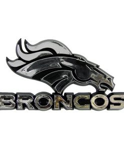 Denver Broncos Chrome Auto Emblem