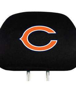 Chicago Bears Head Rest Cover