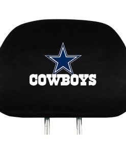 Dallas Cowboys Head Rest Cover