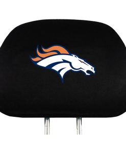 Denver Broncos Head Rest Cover