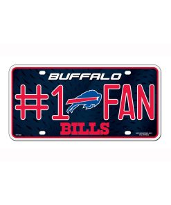 Buffalo Bills #1 Fan License Plate