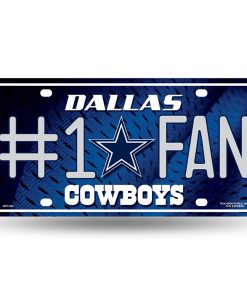 Dallas Cowboys #1 Fan License Plate