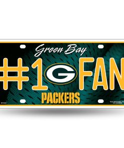 Green Bay Packers #1 Fan License Plate