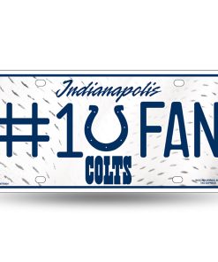Indianapolis Colts #1 Fan License Plate
