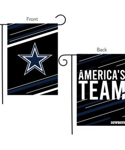 Dallas Cowboys Slogan Double Sided Garden Flag