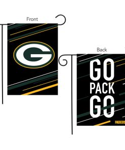 Green Bay Packers Slogan Double Sided Garden Flag