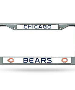 Chicago Bears Chrome License Plate Frame