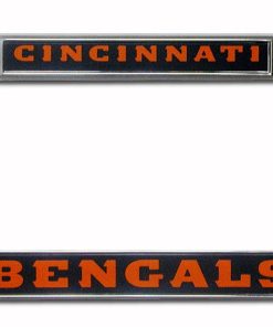 Cincinnati Bengals Chrome License Plate Frame