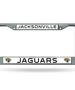Jacksonville Jaguars Chrome License Plate Frame