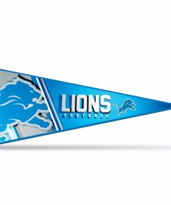 Detroit Lions 12 x 30 Deluxe Pennant
