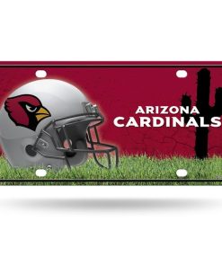 Arizona Cardinals Metal Logo License Plate