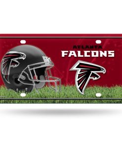 Atlanta Falcons Metal Logo License Plate