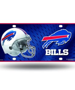 Buffalo Bills Metal Logo License Plate