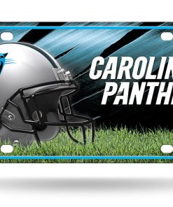 Carolina Panthers Metal Logo License Plate