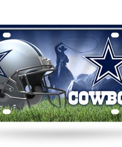 Dallas Cowboys Metal Logo License Plate