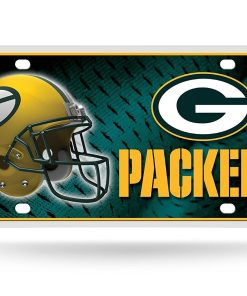 Green Bay Packers Metal Logo License Plate