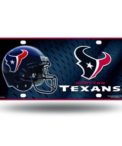 Houston Texans Metal Logo License Plate