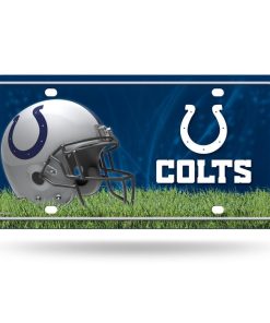 Indianapolis Colts Metal Logo License Plate